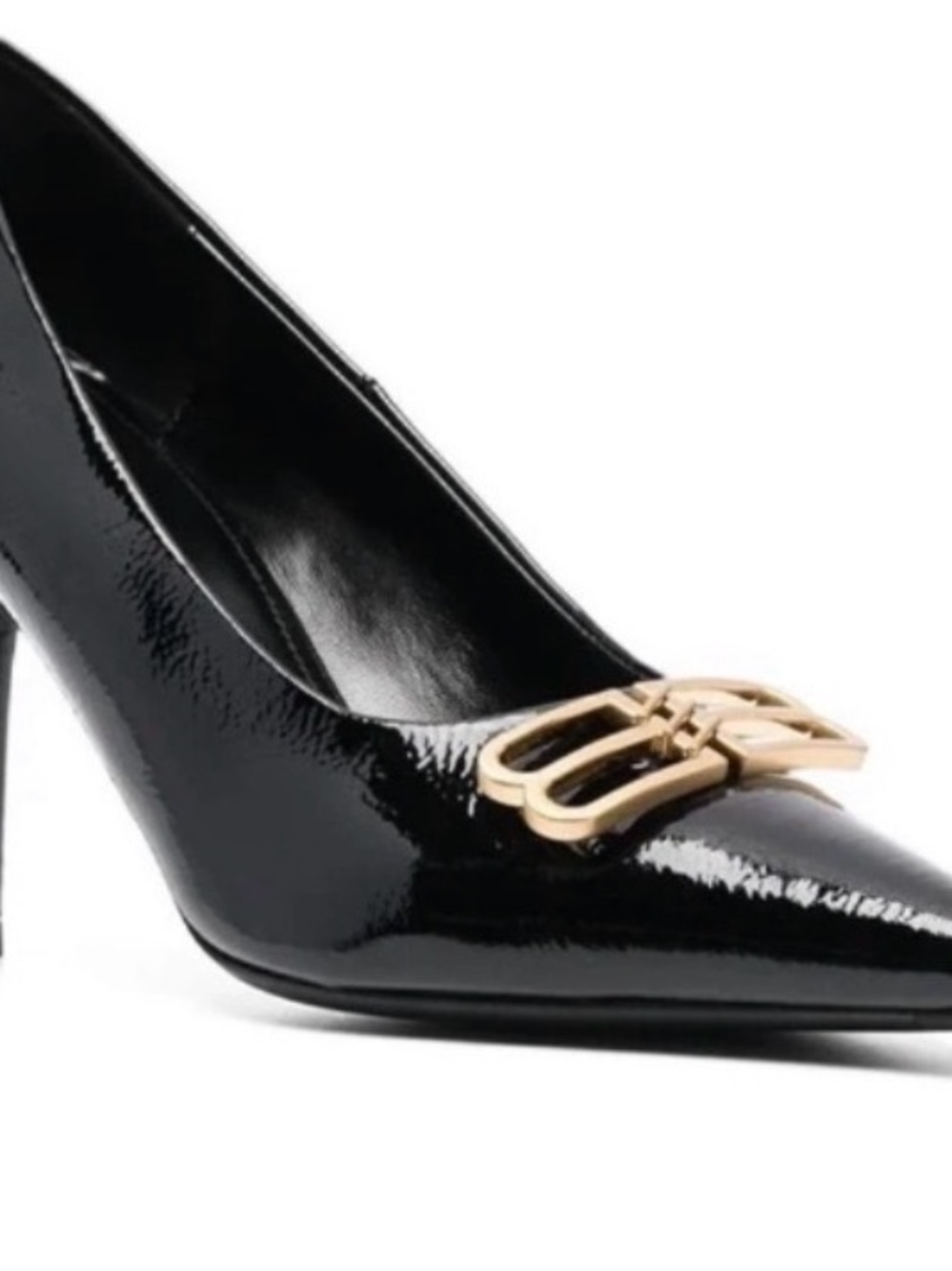 Balenciaga Square Knife BB
80mm Pumps 'Black Shiny
Lambskin'